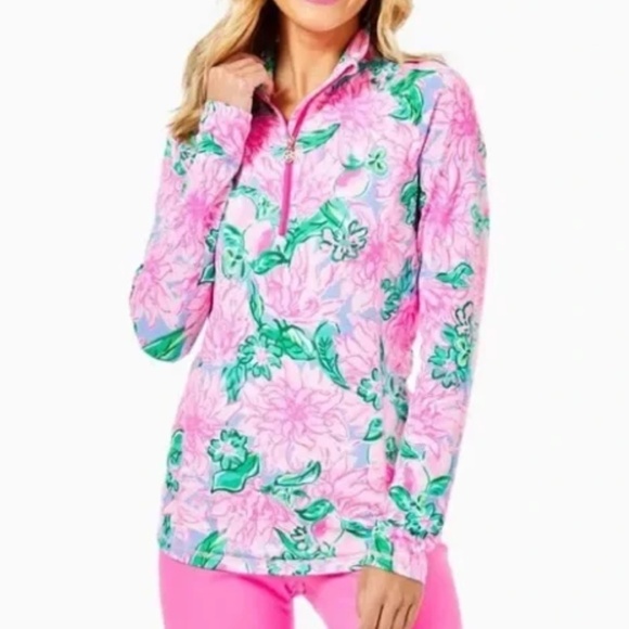 Lilly Pulitzer Luxletic Justine Pullover - Picture 1 of 4